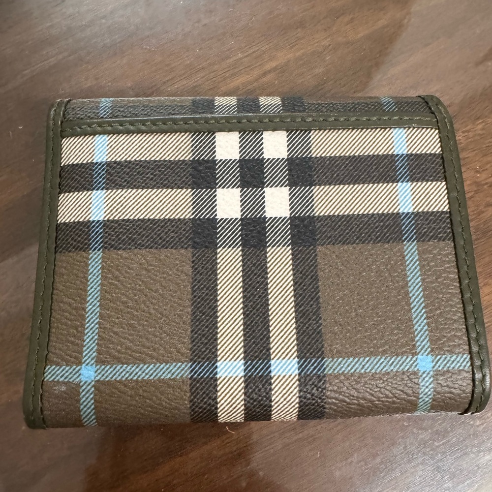 Burberry Women's Lancaster Check Folded Wallet - Picture 4 of 12